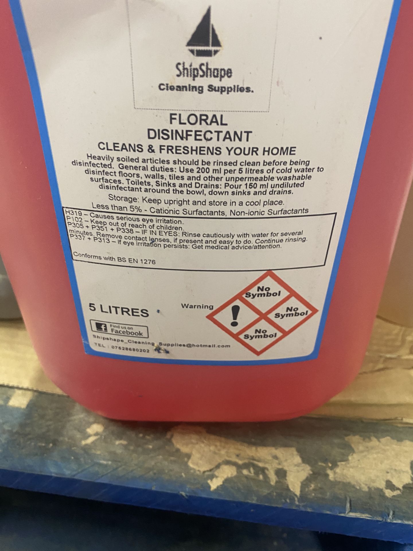 2 x 5L Industrial Strength Floral Disinfectant