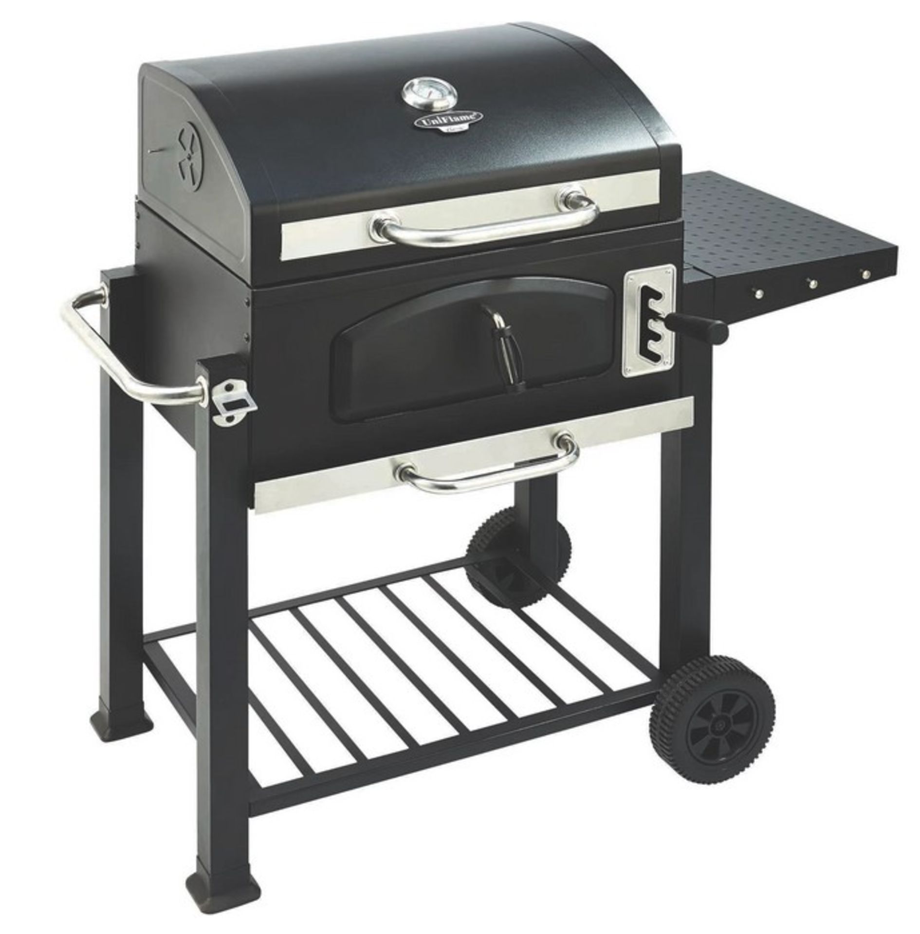 (7/P) RRP £139. Uniflame Classic 60cm American Charcoal Grill. Cooking Area 2,365 cm2 (W55.4 x D... - Image 2 of 9