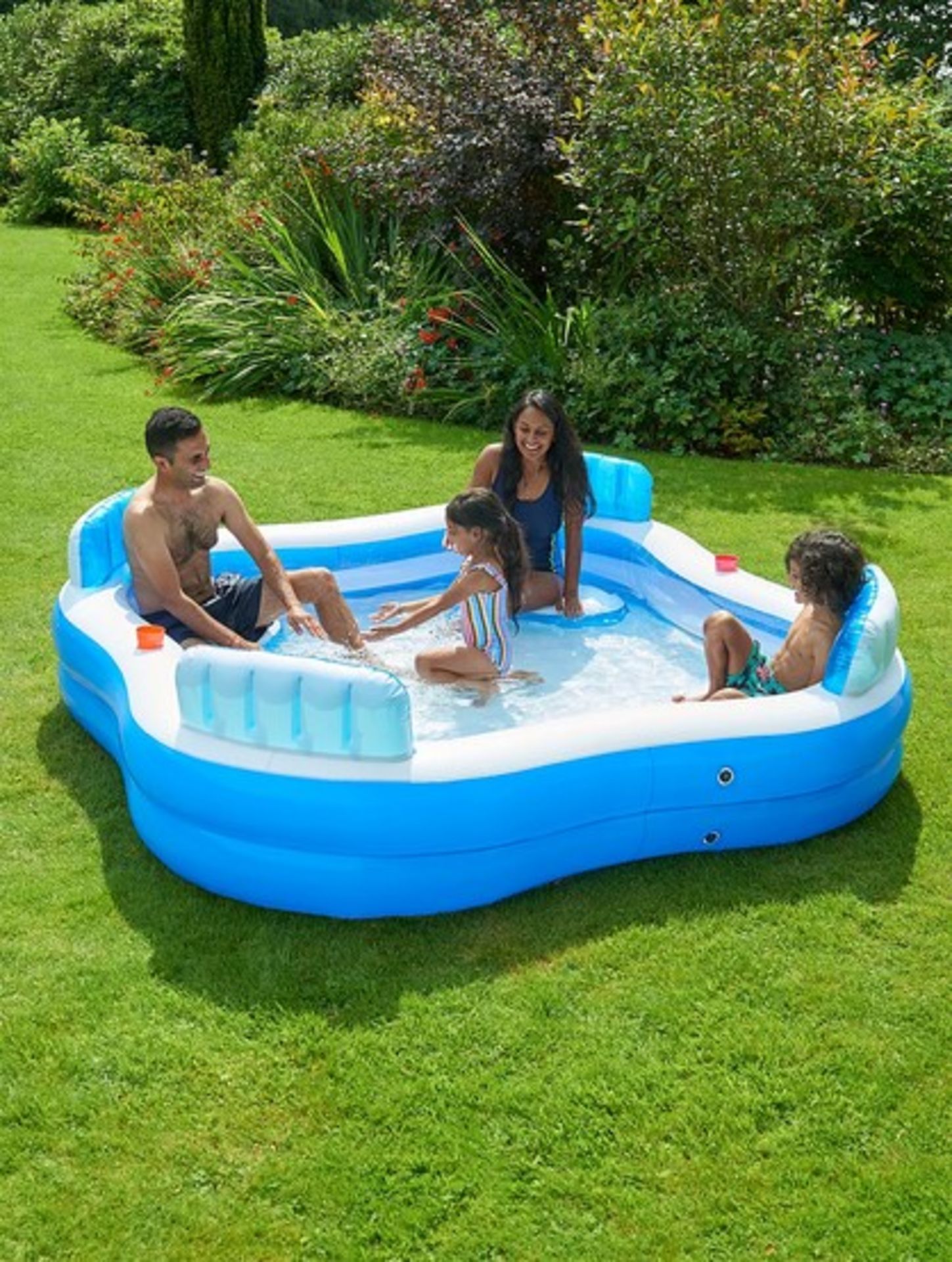 (97/6H) Lot RRP £120. 3x Kid Connection Swim Centre Family Lounge Pool RRP £40 Each. Dimensions:... - Image 4 of 5