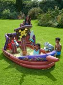 (46/5E) Lot RRP £120. 3x Kid Connection Inflatable Pirate Ship RRP £40 Each. Dimensions: (W160 x...