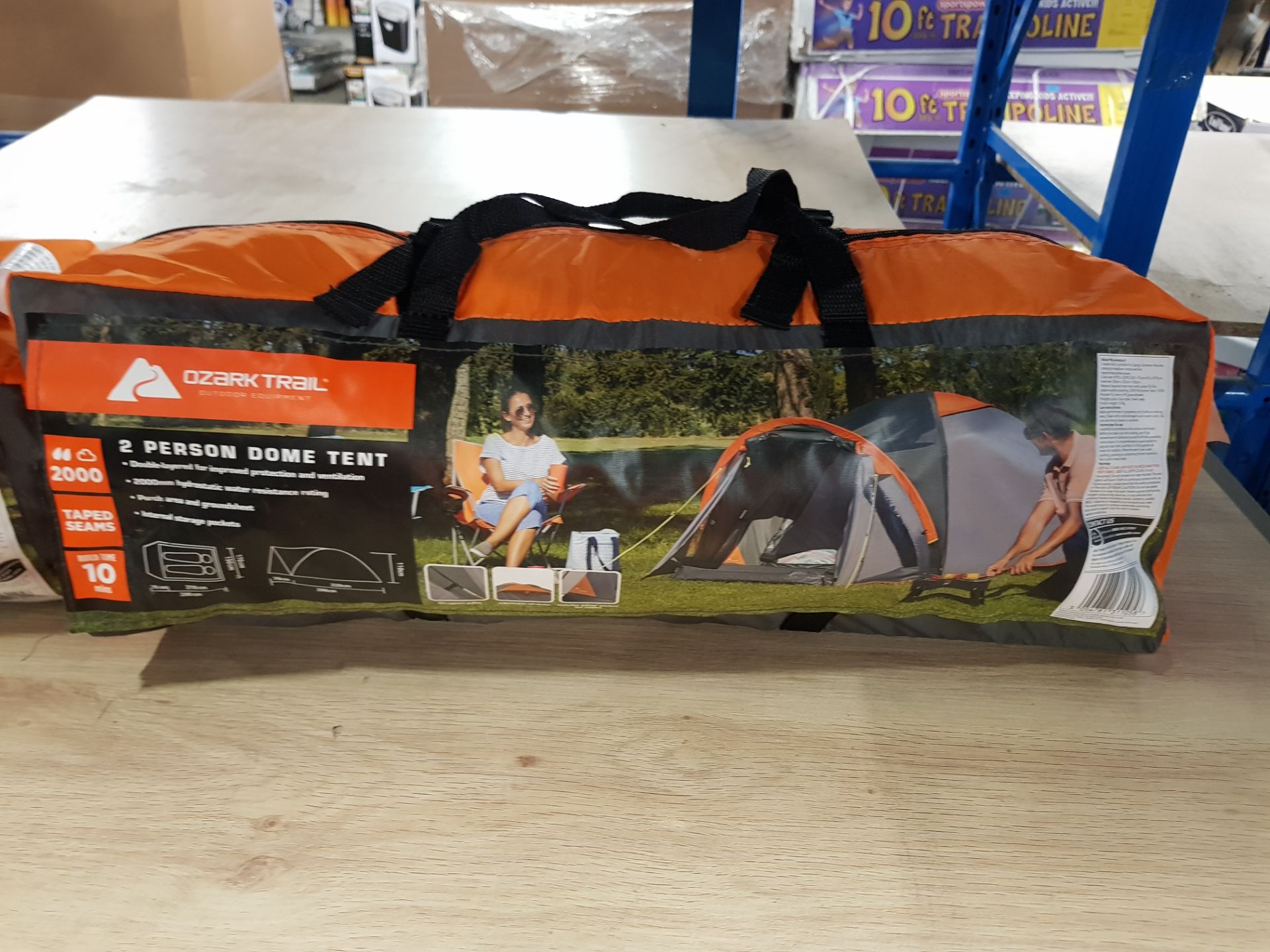 (41/5D) Lot RRP £80. 2x Ozark Trail 2 Person Dome Tent RRP £40 Each. Assembled Approx. Dimensions:.. - Image 4 of 8