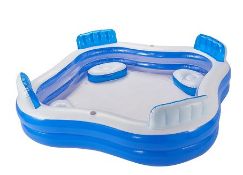 (82/6H) Lot RRP £160. 4x Kid Connection Swim Centre Family Lounge Pool RRP £40 Each. Dimensions:...