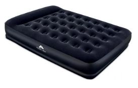 (102/6E) Lot RRP £160. 4x Ozark Trail King Size Airbed Black With 2x Electric Pump Black RRP £40...