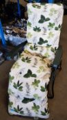 (86/6G) Lot RRP £100. 2x Plant Deco Garden Recliner Chairs RRP £50 Each. (Both Units Have Warehouse.