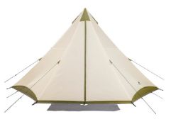 (156/5B) RRP £89. Ozark Trail 8 Person Teepee Tent. Dimensions: (H 234cm (H 224cm Internal)x W 42...