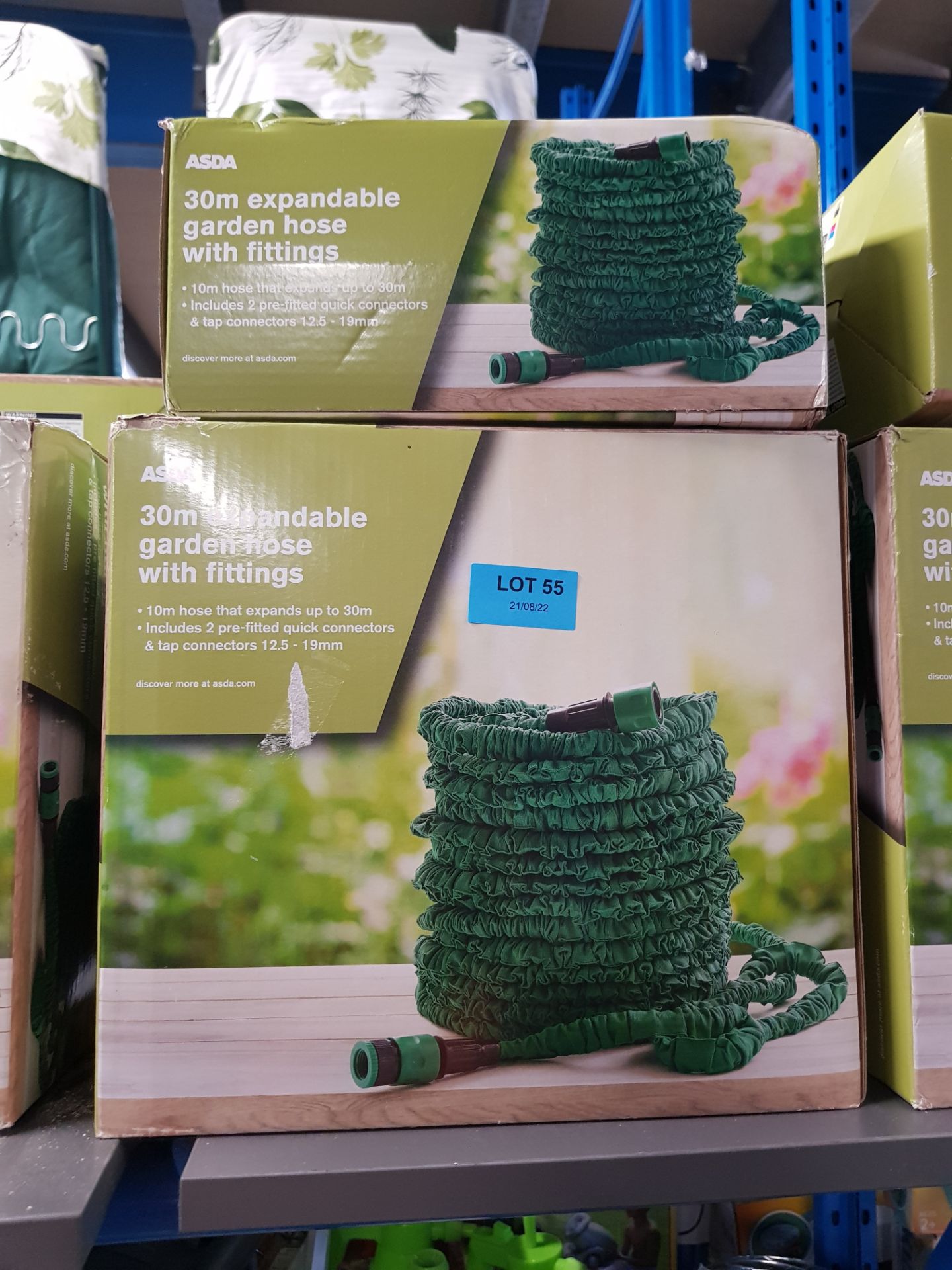 (55/6J) Lot RRP £100. 5x 30m Expandable Garden Hose With Fittings RRP £20 Each. - Image 3 of 3