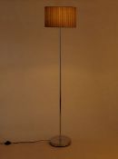 (70/6A) Lot RRP £85. 3x Floor Lamp Items. 1x Grey Pleated Floor Lamp RRP £35. 2x Grey Tripod Floo...