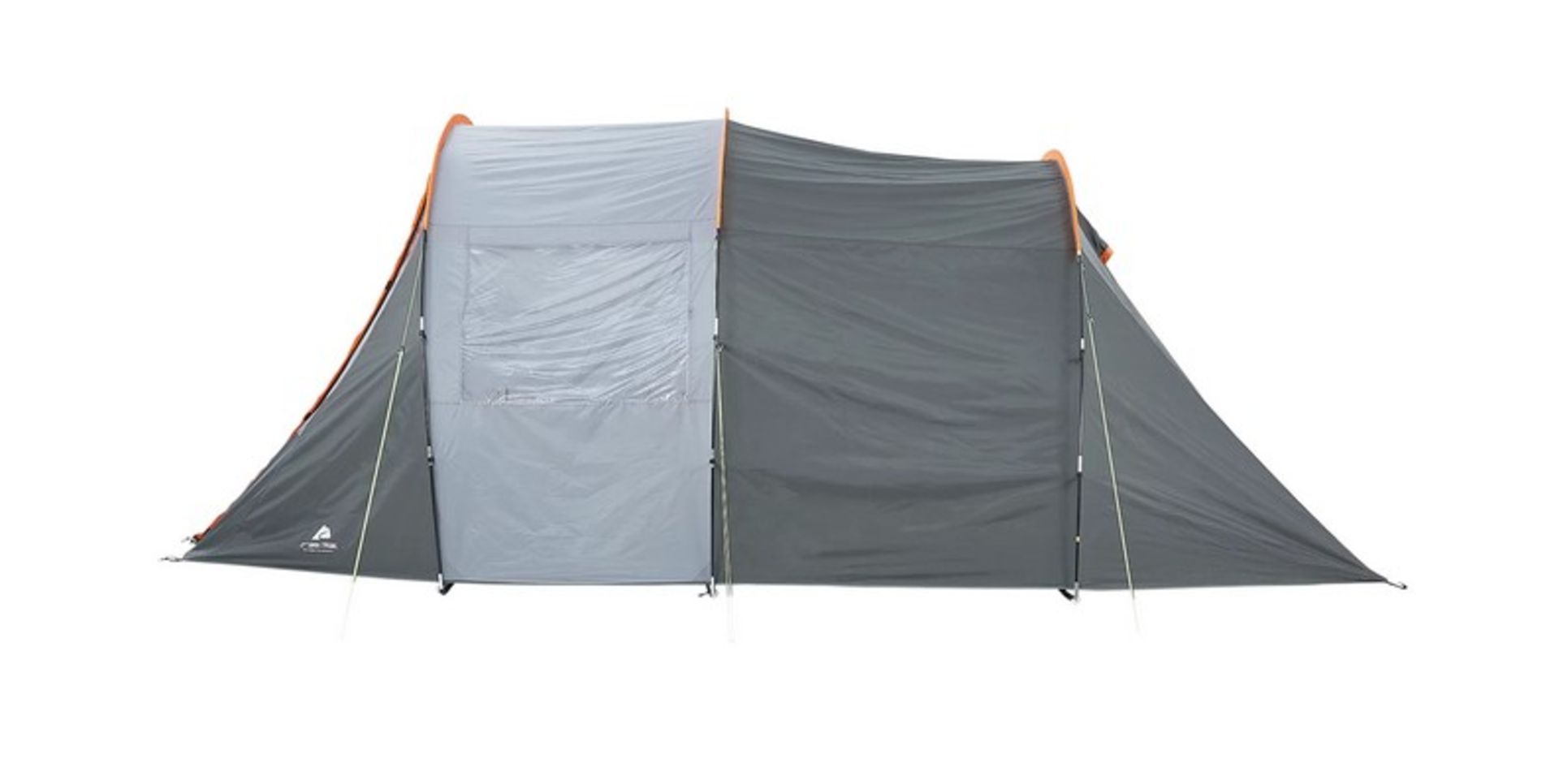 (29/6P) RRP £119. Ozark Trail Orange And Grey 6 Person Tunnel Tent. Assembled Dimensions: (H195cm... - Image 3 of 7