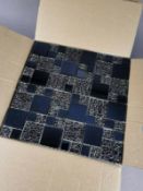 10 Square Metres - High Quality Glass/Stainless Steel Mosaic Tiles -110 sheets