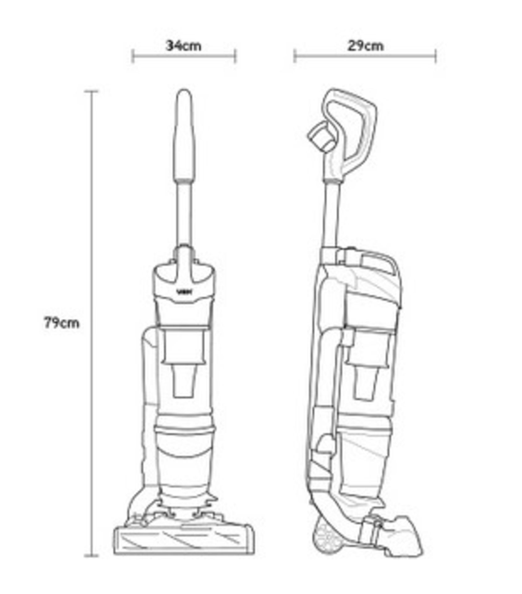 (26/Mez/R1G) RRP £130. Vax UCPESHV1 Air Lift Pet Upright Vacuum - Image 4 of 6