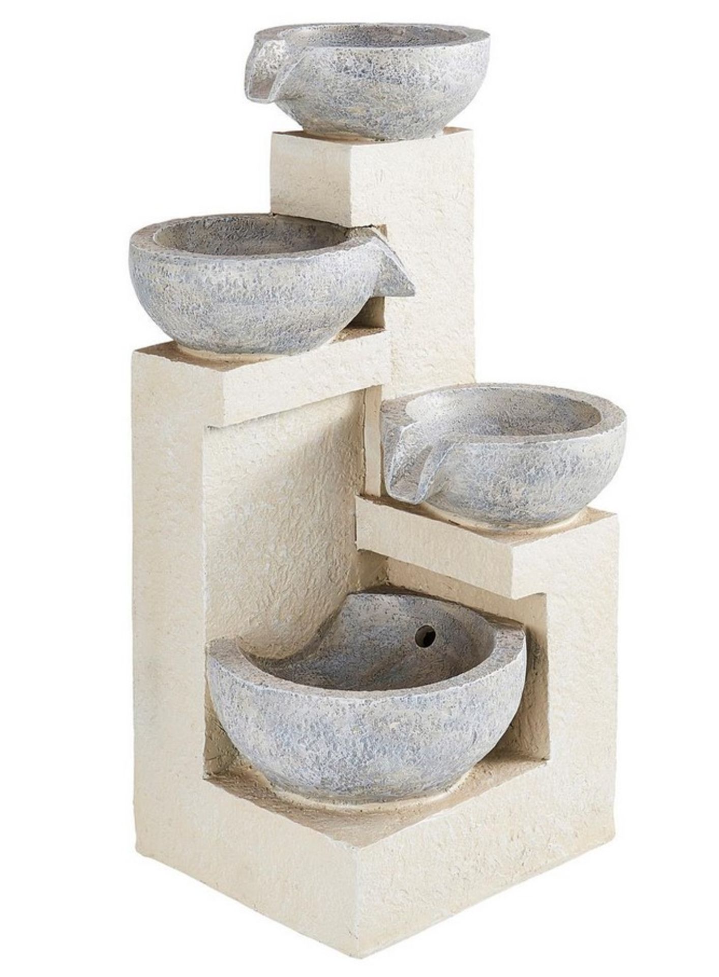 (37/Mez/R1G) RRP £129. Cascade Fountain. Dimensions: (H 53.5 x W 28 x D 30cm). (No Box In Lot) - Image 3 of 8