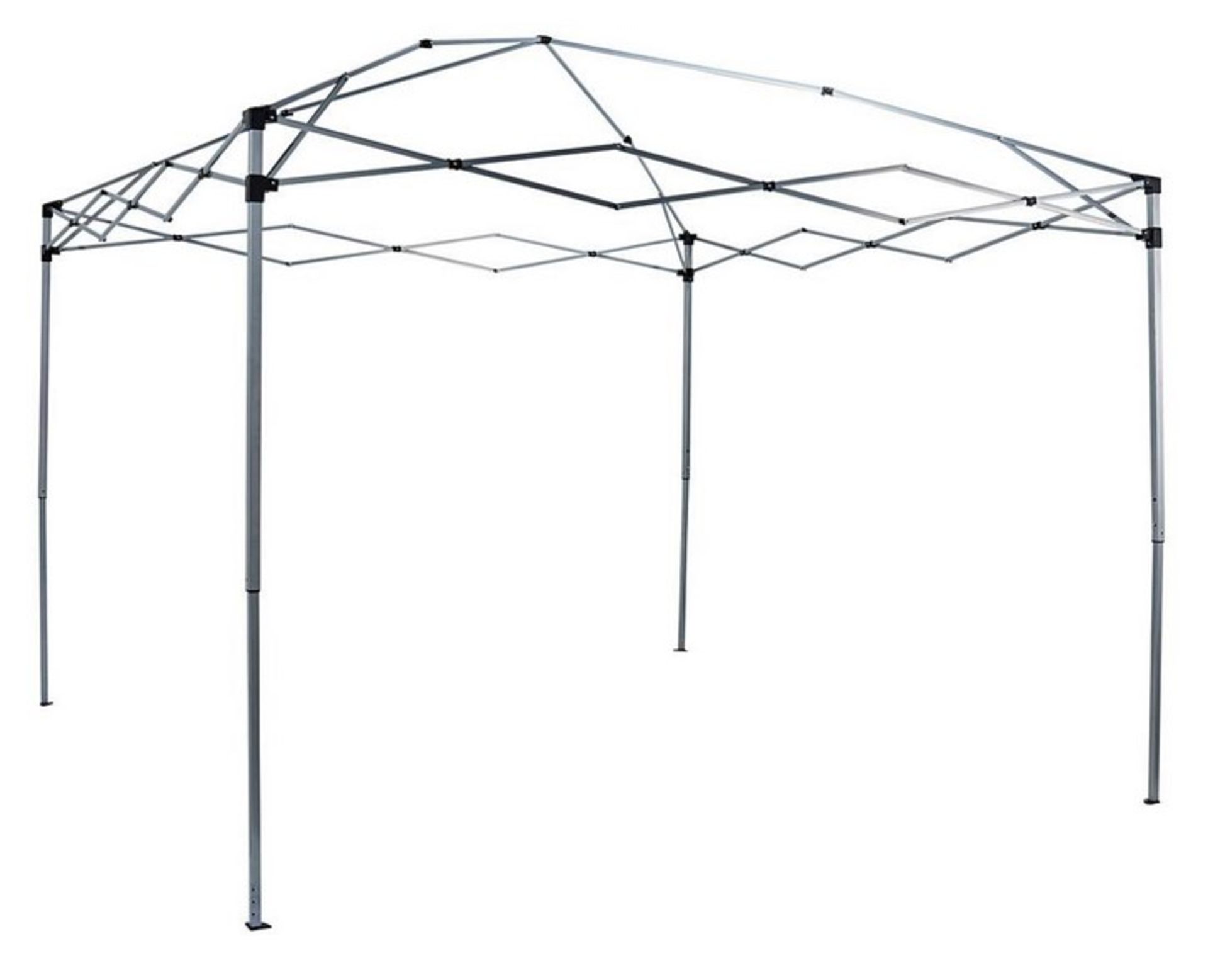 (58/Mez/R1D) RRP £89. 3x3M Pop Up Garden Gazebo Green. Powder Coated Steel Frame. Polyester Cover... - Image 2 of 5