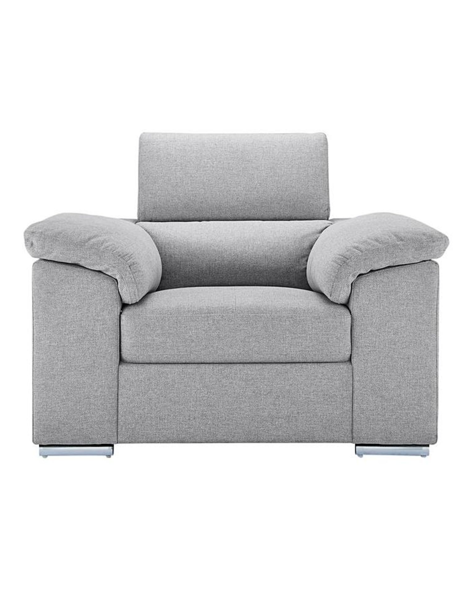 (4/Mez) RRP £709. Ripley Chair With Adjustable Headrest Grey. Dimensions: (H.90 x W.115 x D.95cm)... - Image 8 of 8