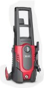 (42/Mez/R1F) RRP £119. Webb Dynamic 1500W Pressure Washer & Accessories Kit. Motor Provides Up to...