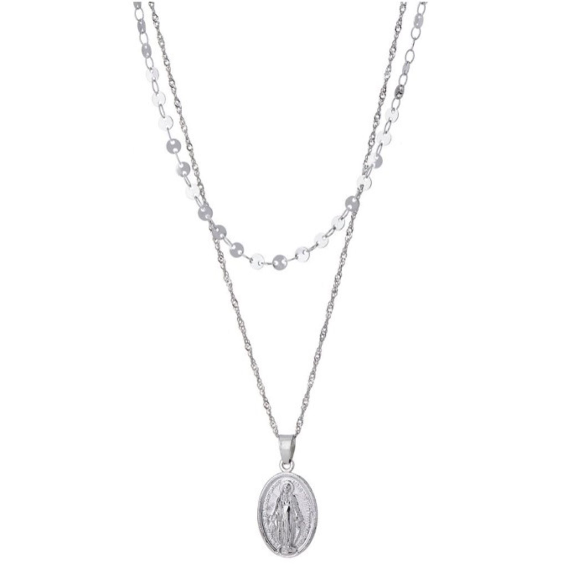 40 x Brand New Prettylittlething Silver Coin Necklace total RRP £320 (£7.99 Each)