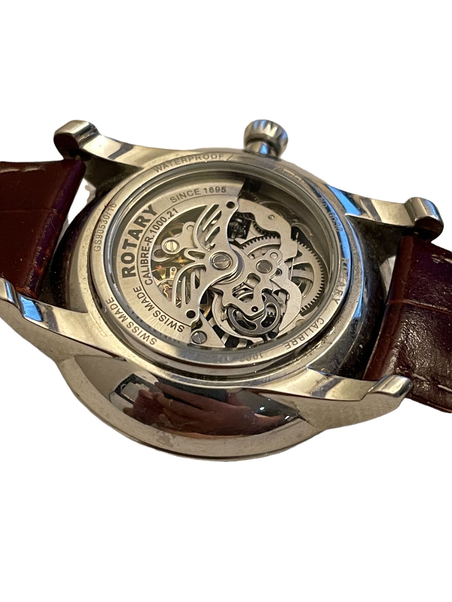 Swiss made less original Men's Automatic Skeleton Watch - Ex Demo or Return Stock - Image 3 of 11