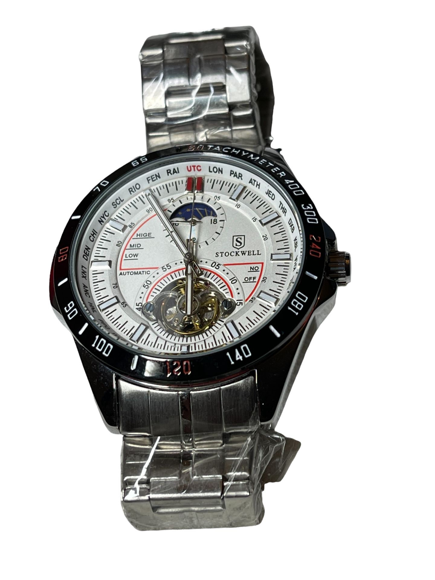 Stockwell Automatic Limited Edition Moon Chronograph Mens watch RRP £500 - Surplus stock - Image 3 of 6