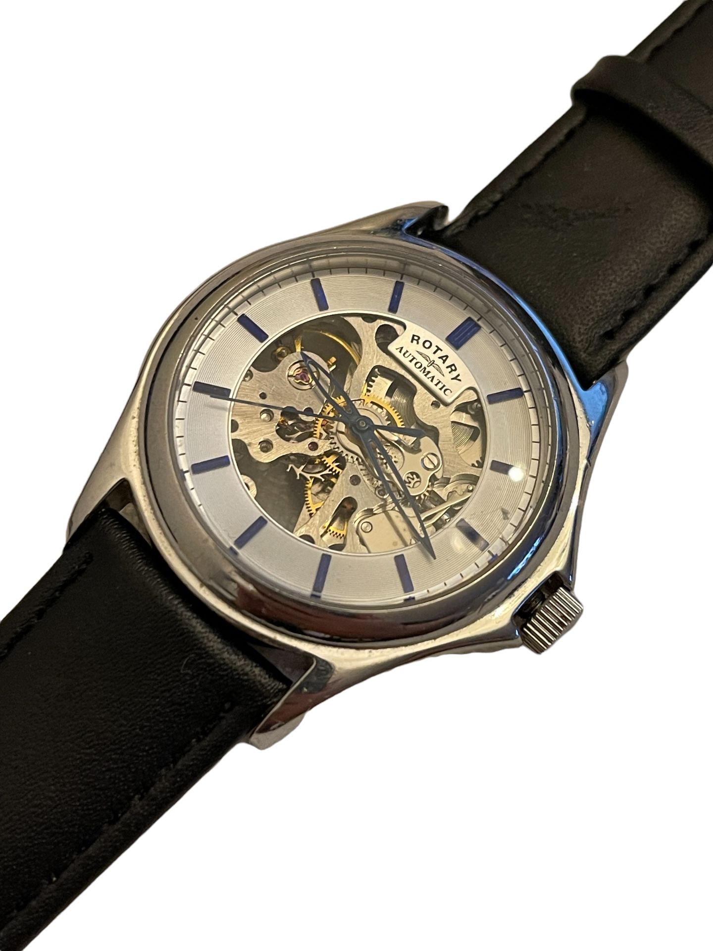 Rotary Skeleton Automatic Mens Watch - Ex Demo or Return Stock from our Private Jet Charter - Image 2 of 6