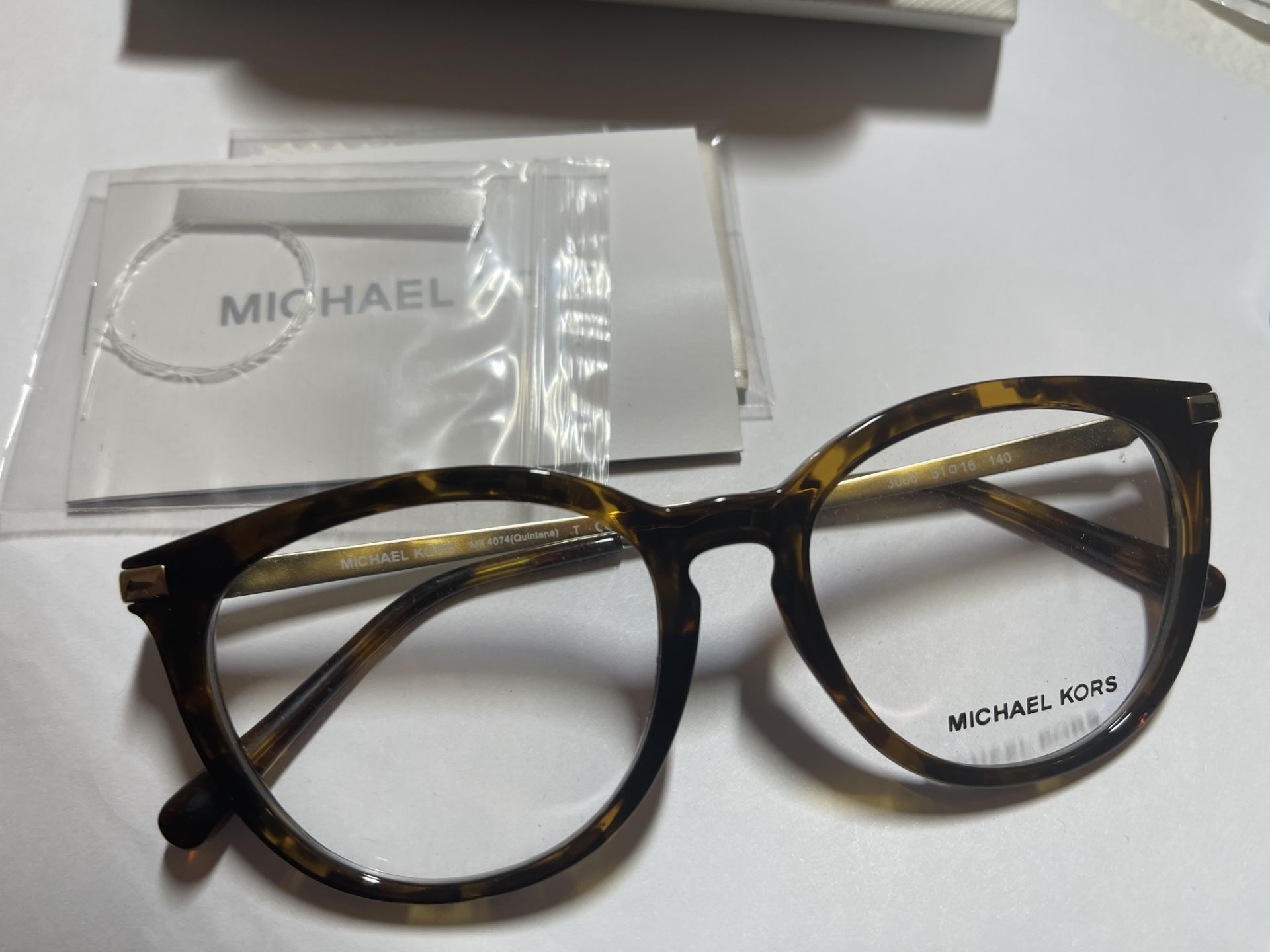 Michael Kors Spectacle Frames & Case (MK4074 QUINTANA 3006) RRP £299 Surplus stock from Private J... - Image 4 of 9