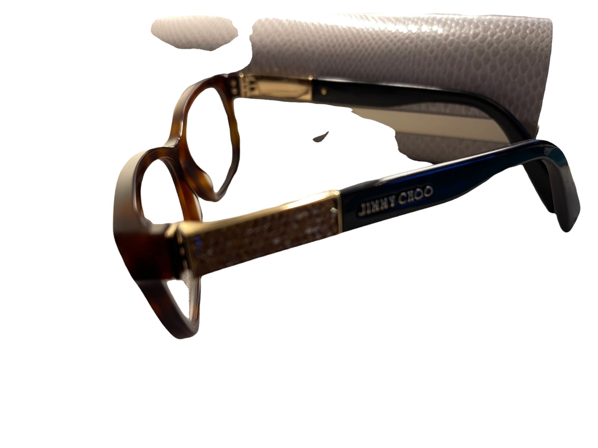 Pair of Ladies JIMMY CHOO Spectacle Frames & Case - Ex Demo or Return from our Private Jet Charte... - Image 3 of 12