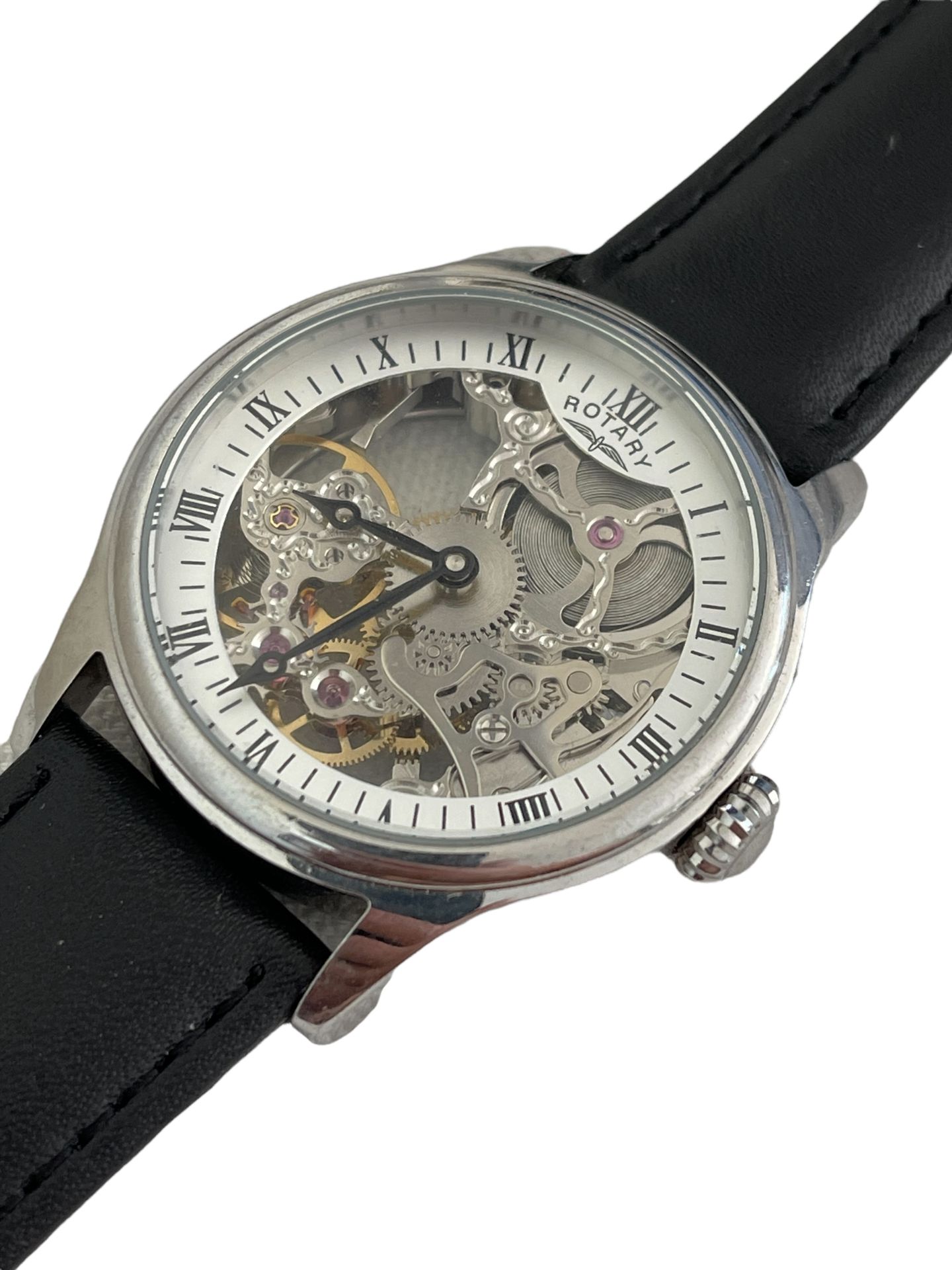 Mens Skeleton watch, very collectible - Ex Demo or Return Stock from Private Jet Charter RRP £290 - Image 3 of 8