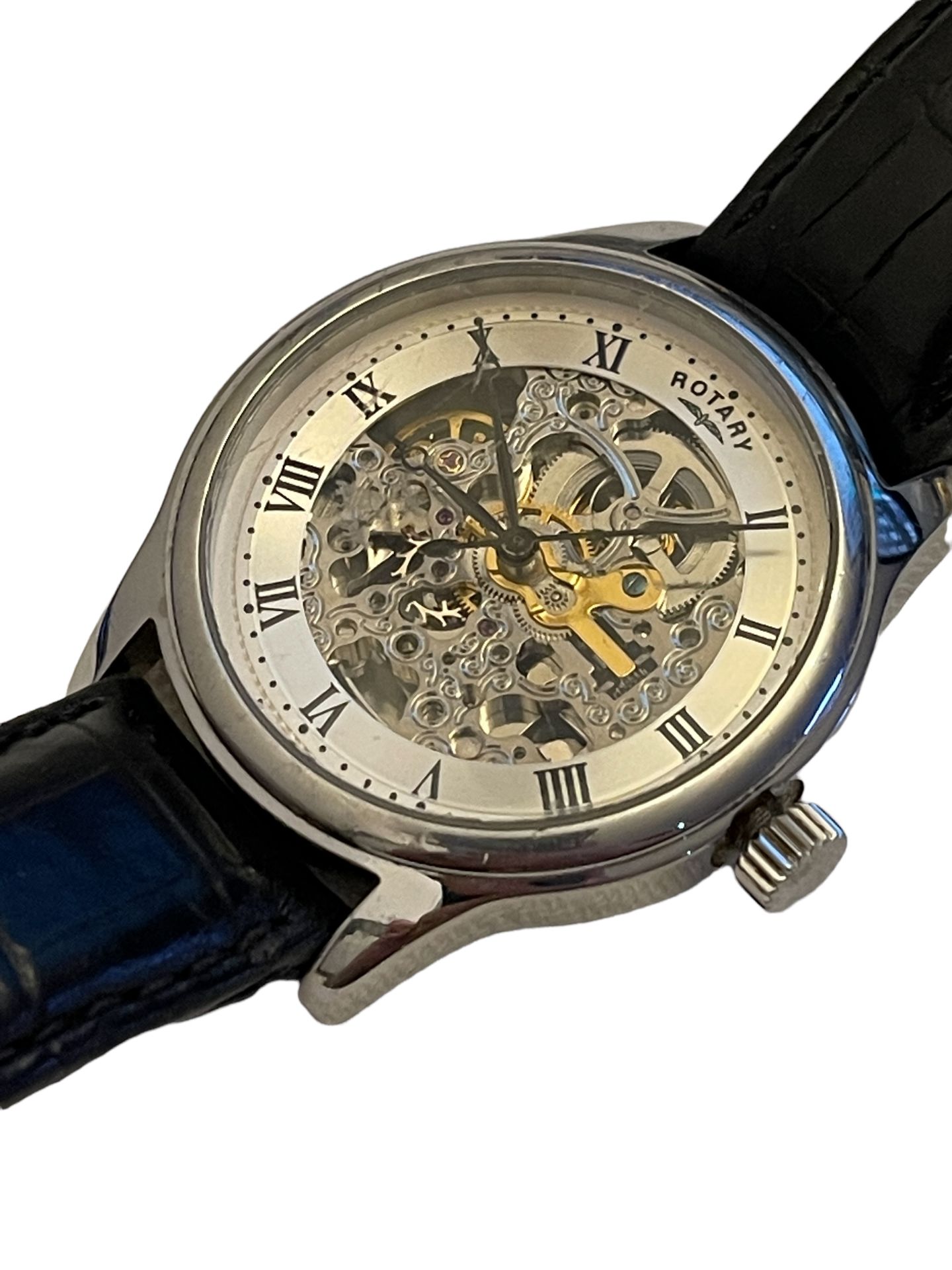 Mens Rotary Skeleton Automatic Watch - Ex Demo or Return Stock from our Private Jet Charter - Image 2 of 2