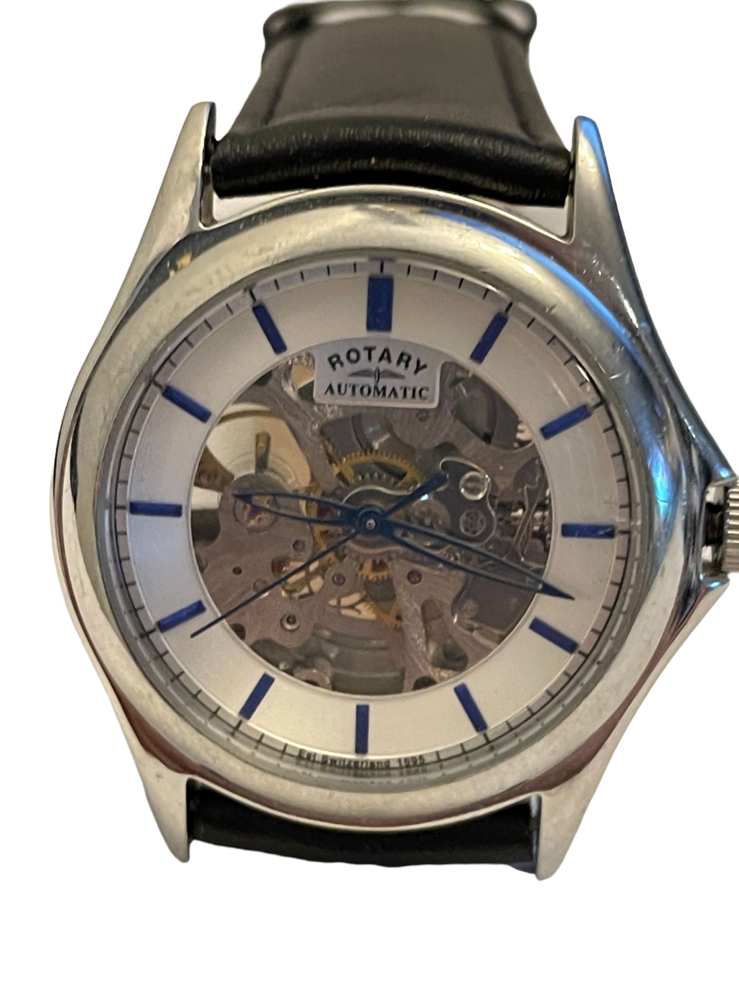 Rotary Skeleton Automatic Mens Watch - Ex Demo or Return Stock from our Private Jet Charter