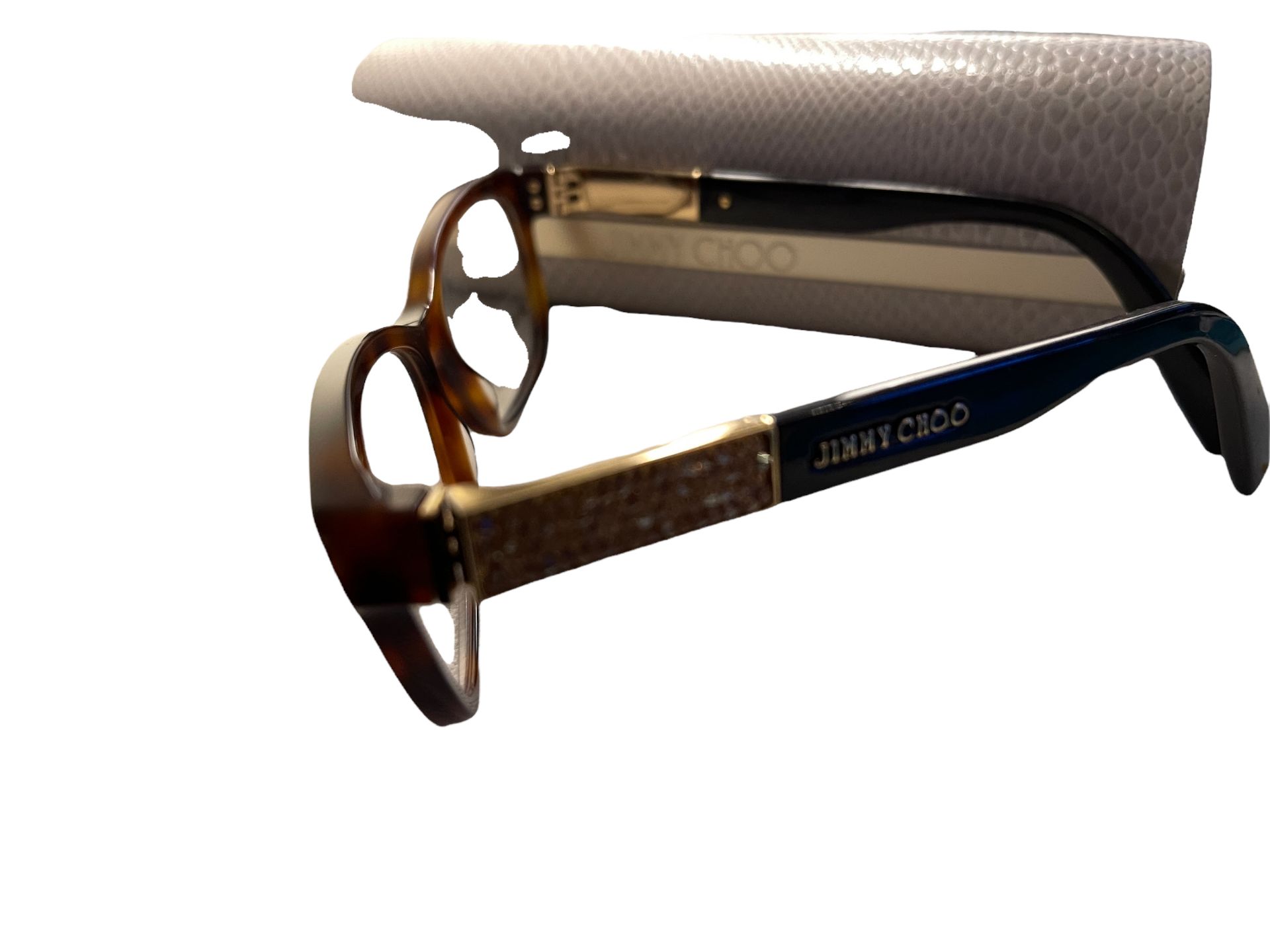 Pair of Ladies JIMMY CHOO Spectacle Frames & Case - Ex Demo or Return from our Private Jet Charte... - Image 5 of 12