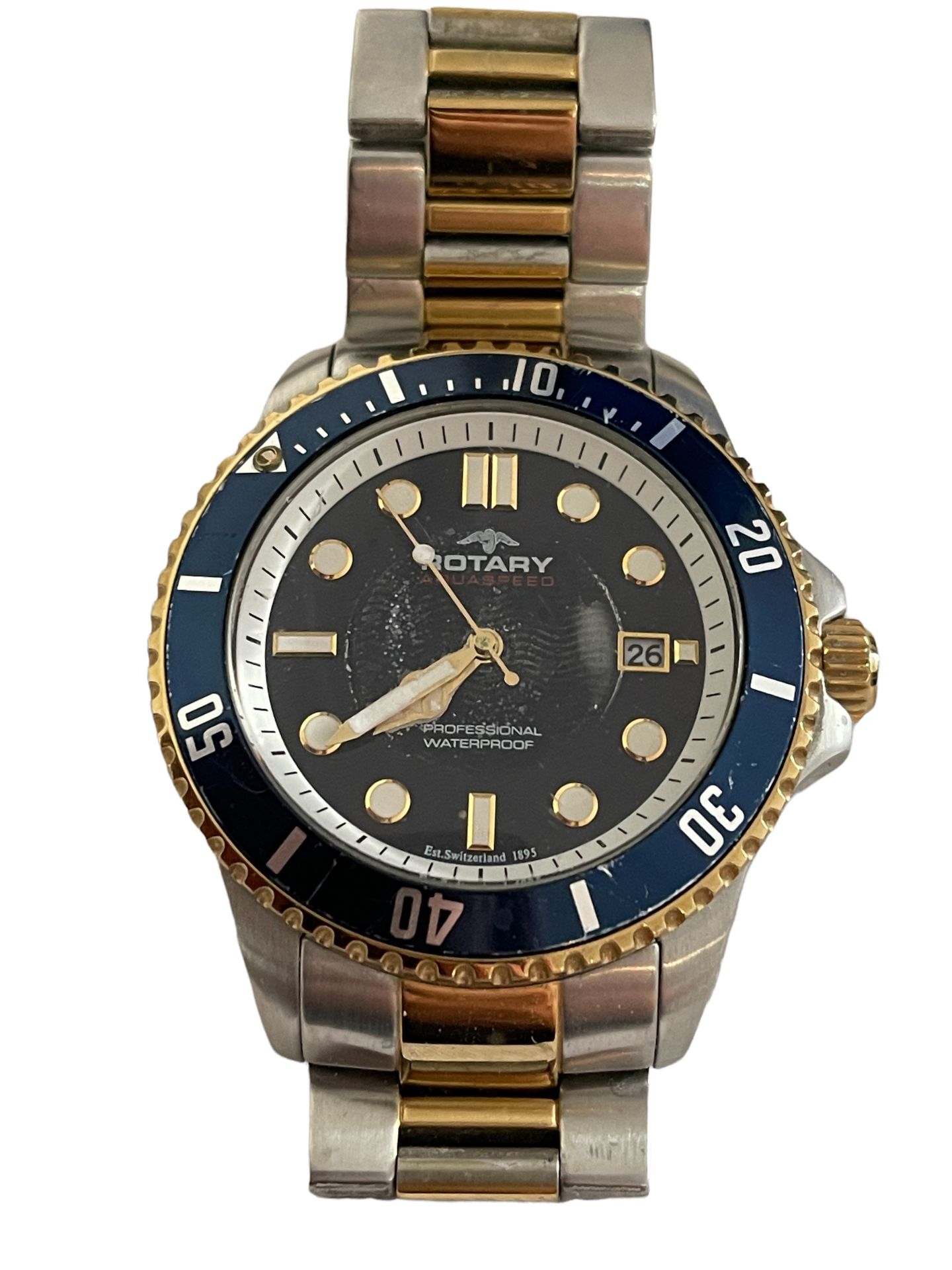 Rotary Mens Divers Watch - Ex Demo or Return Stock from our Private Jet Charter