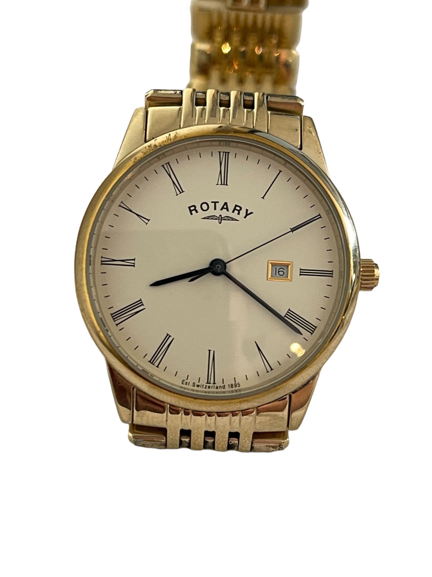 Rotary Gold Plated Mens Watch - Brasslett RRP £299.99 - Ex Demo or Return Stock - Image 7 of 8