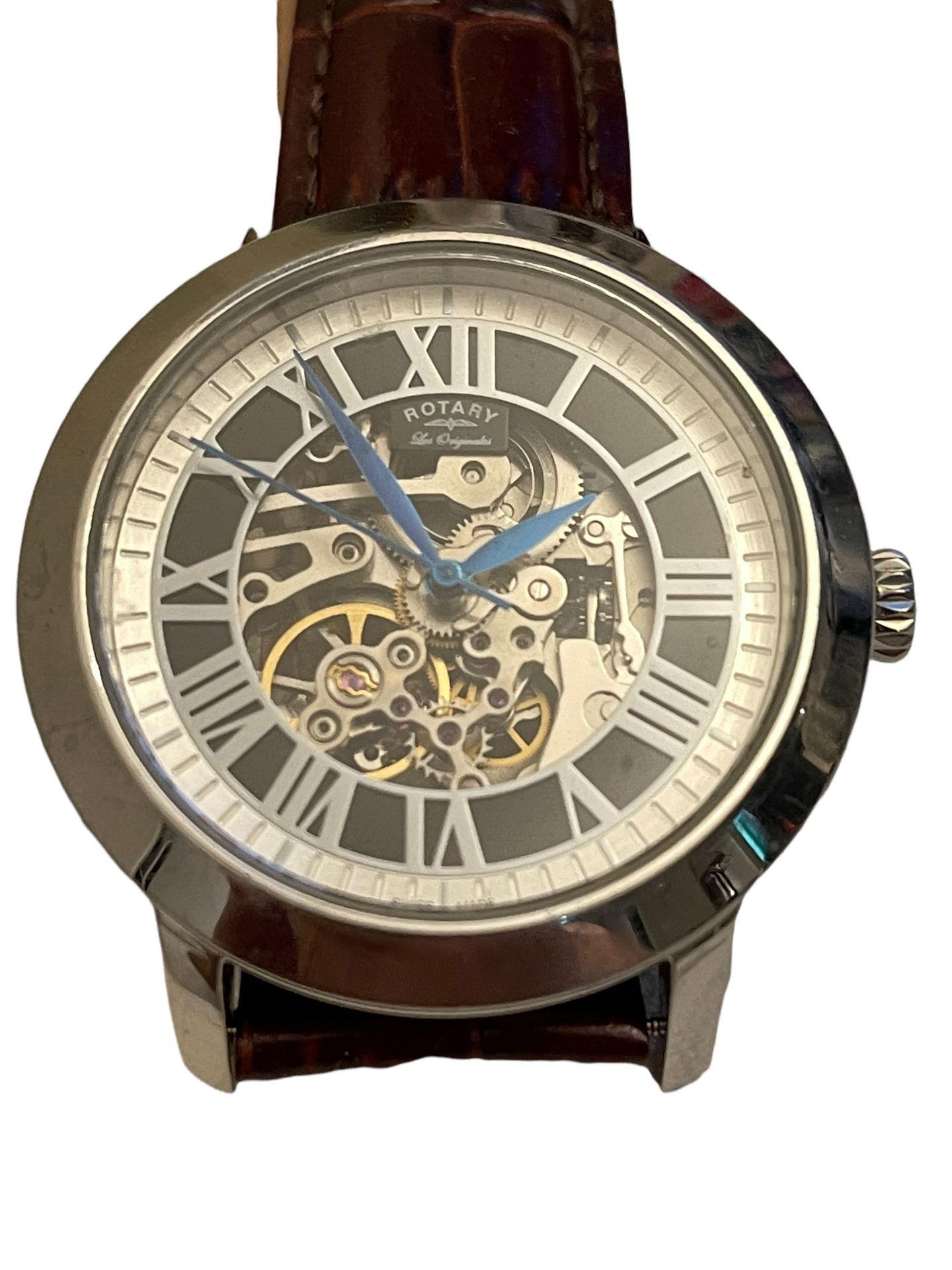 Swiss made less original Men's Automatic Skeleton Watch - Ex Demo or Return Stock