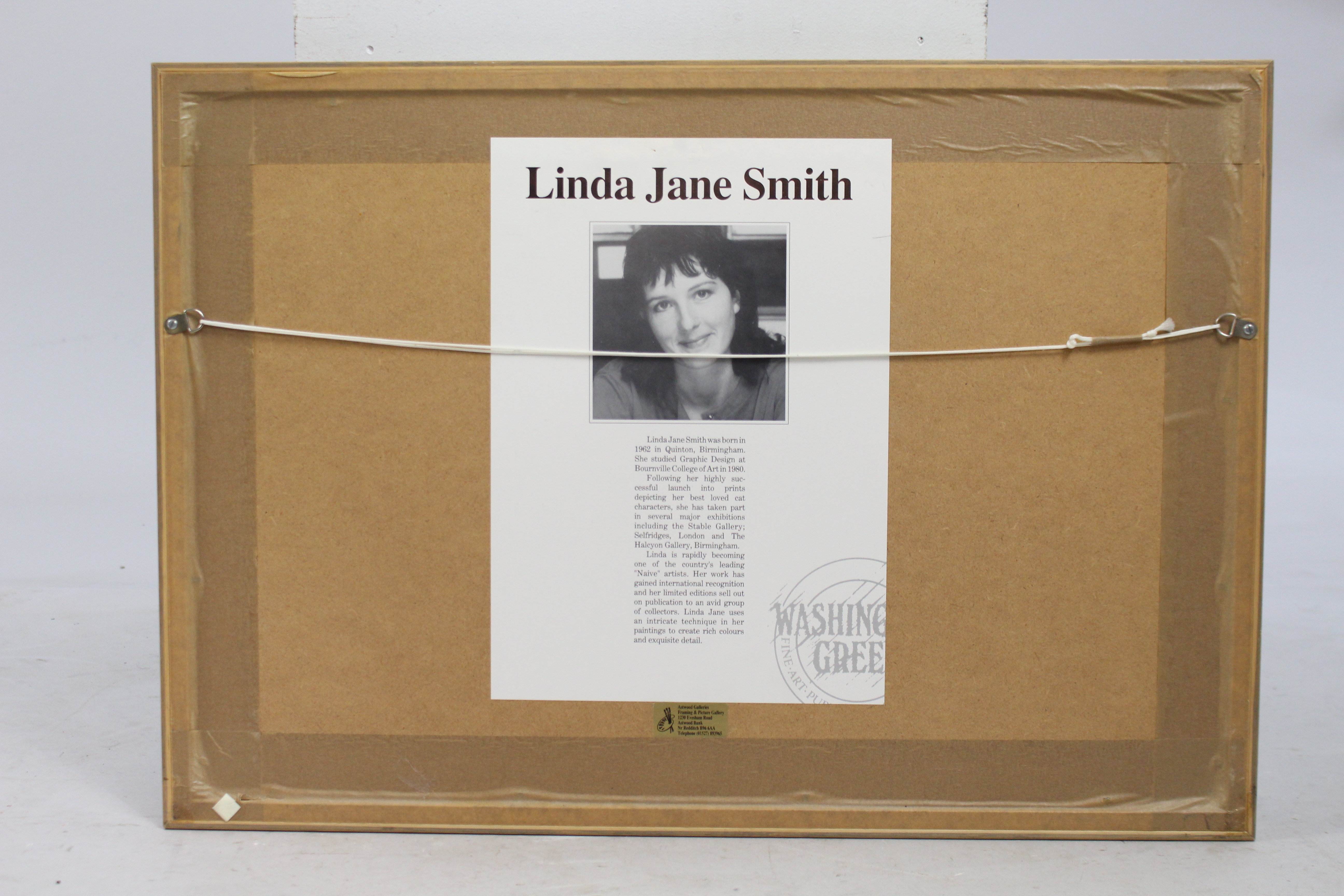 "Love on the Line" Linda Jane Smith Print - Image 2 of 3