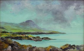 Irish Landscape by Michael F. Downes Oil on Board