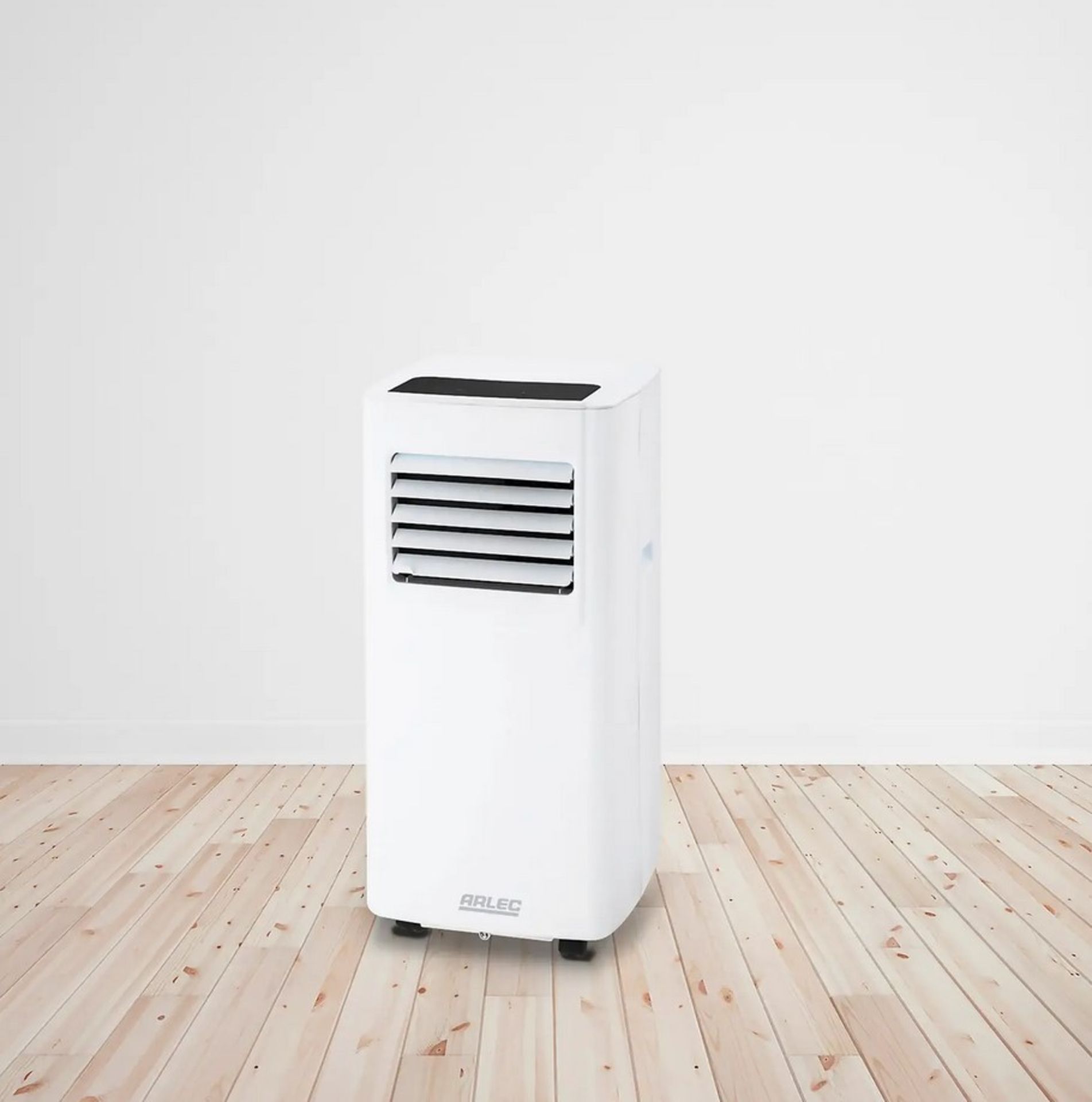 (14/Mez) RRP £300. Arlec Portable Air Conditioner 5000 BTU/h 1.46kW. Cooling And Dehumidifying Fu...