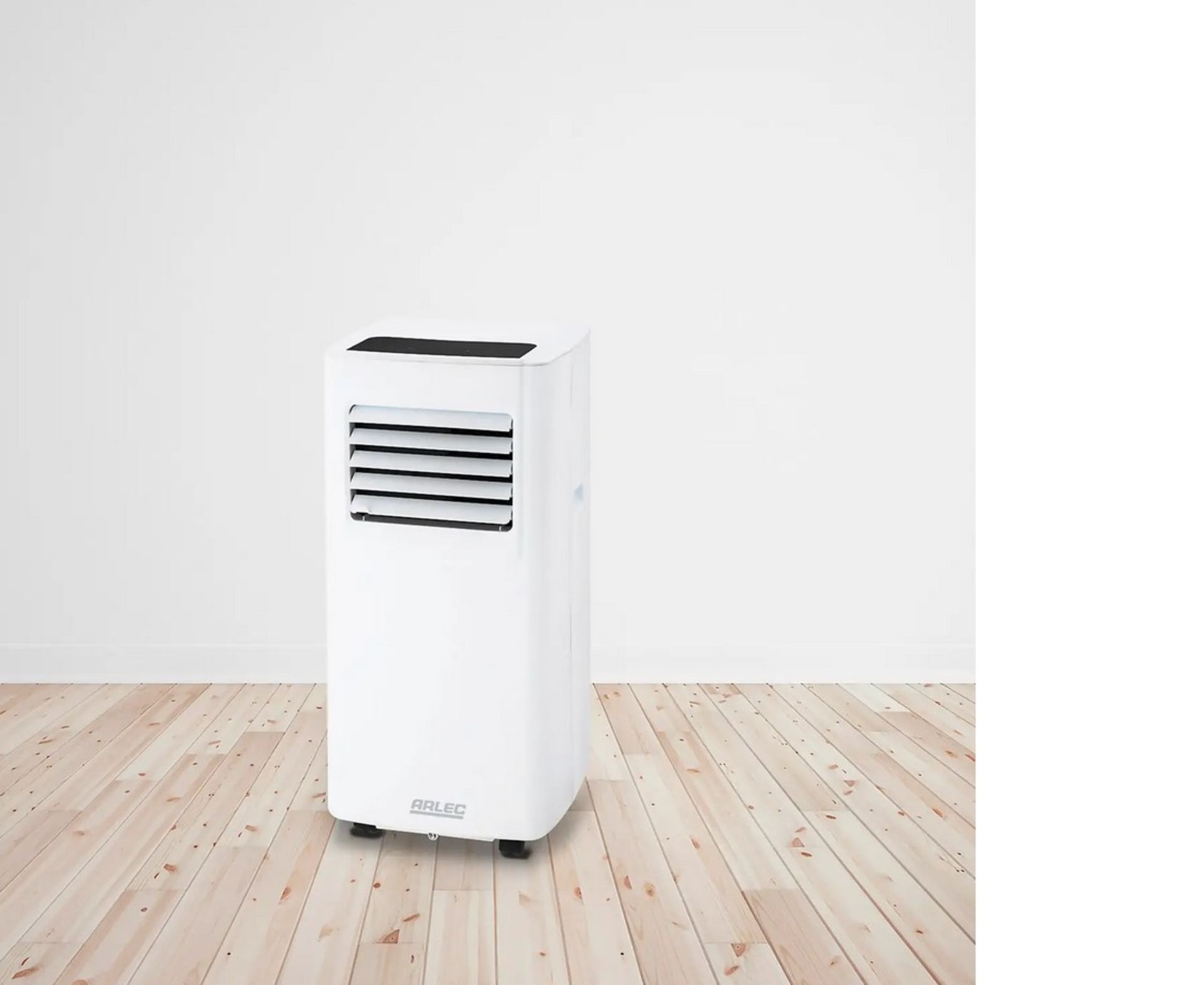 (16/Mez) RRP £300. Arlec Portable Air Conditioner 5000 BTU/h 1.46kW. Cooling And Dehumidifying Fu...