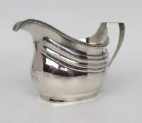 Regency Solid Silver Sauce Boat by Bateman London 1813