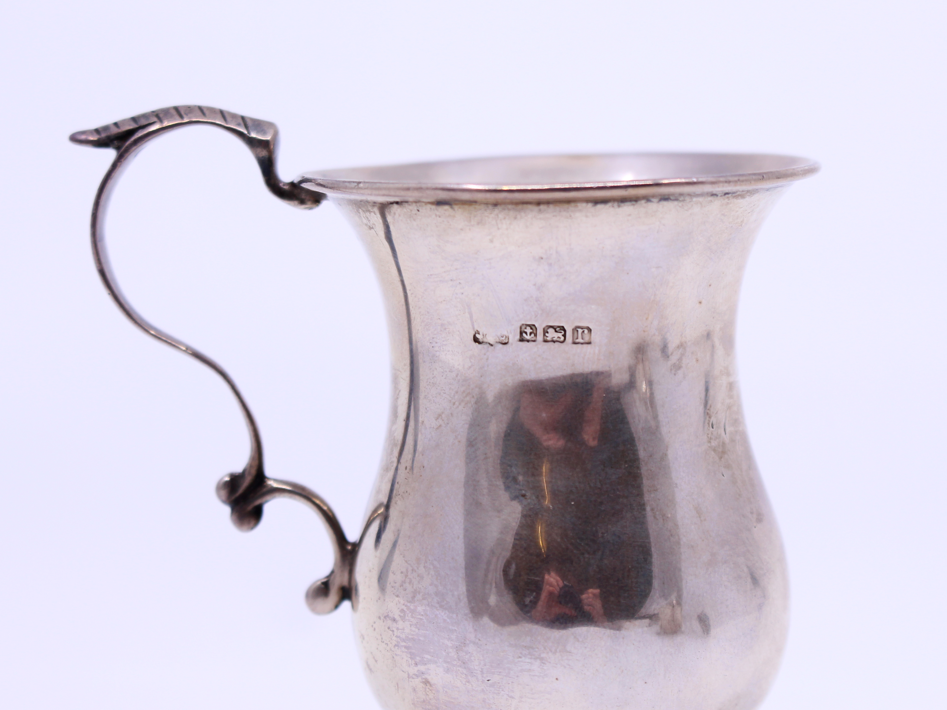 Solid Silver Christening Cup Birmingham 1916 - Image 3 of 7