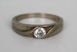 Diamond Style Silver Ring DQCZ