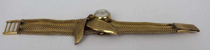 1940's Freeson Gold Plated Cocktail Watch