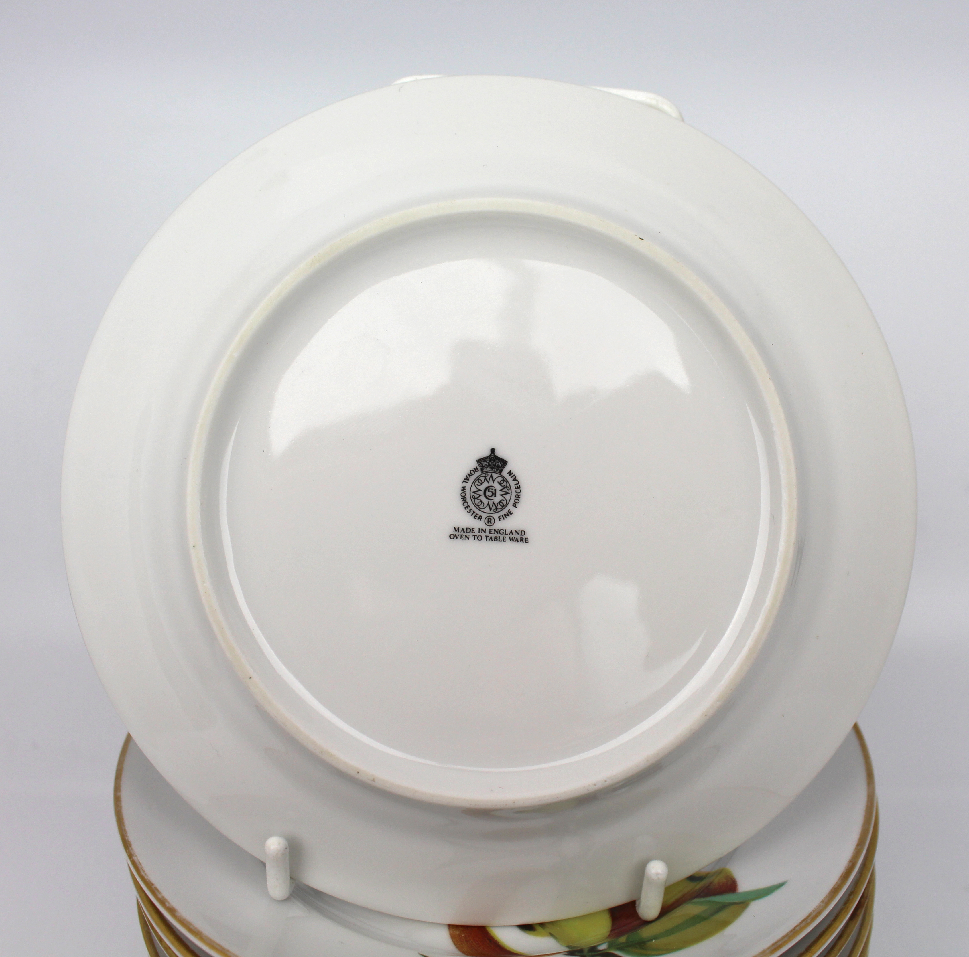 Set of 12 Royal Worcester Evesham 6 1/2 inch Tea/Side Plates - Image 3 of 3