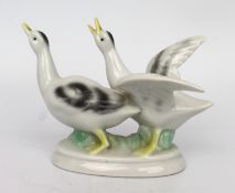 German Gerold Porzellan Ducks