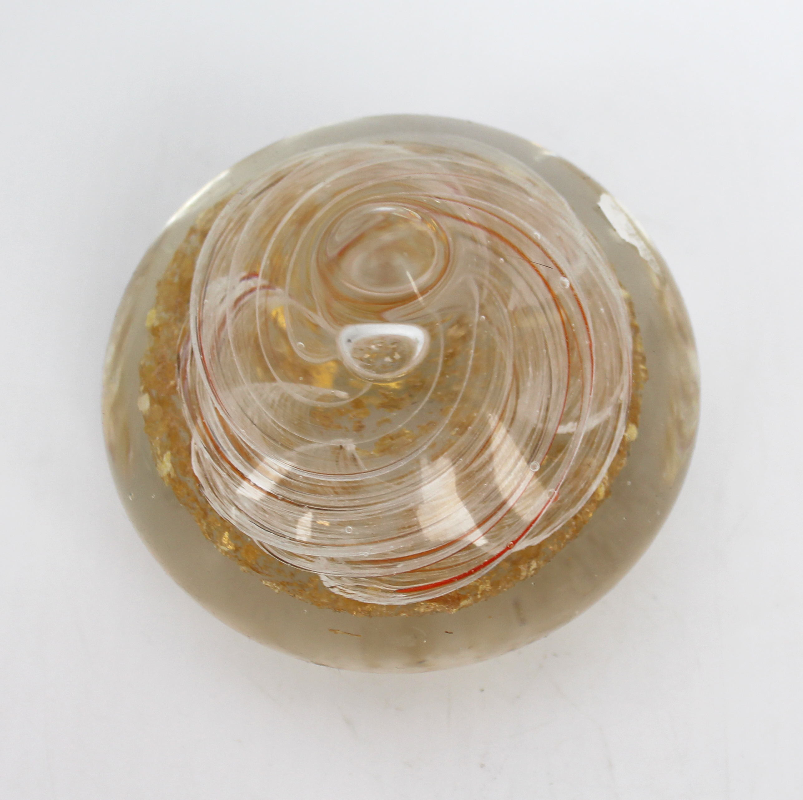 Vintage Glass Paperweight - Image 2 of 2