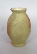 Locke & Co. Worcester Small Leaf Vase c.1910