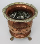 Antique Copper Champagne Bucket