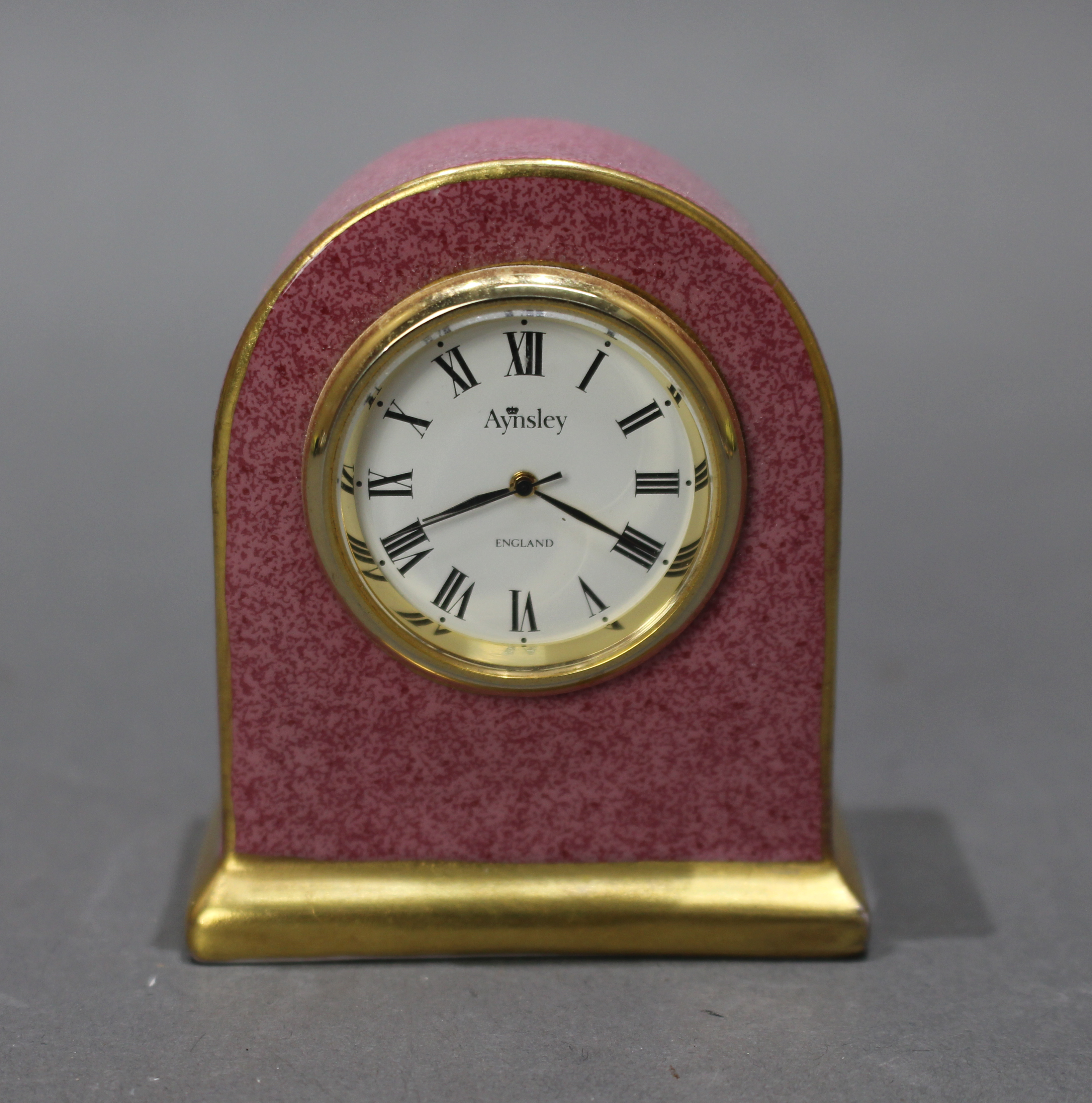 Small Aynsley Senator Porcelain Mantle Clock - Image 2 of 5