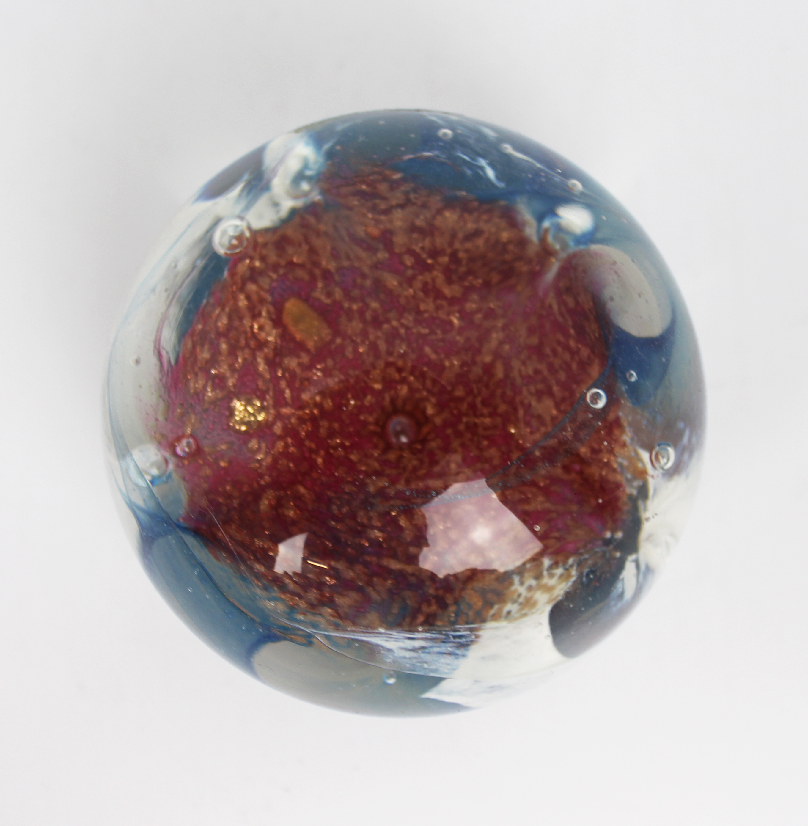 Vintage Glass Paperweight