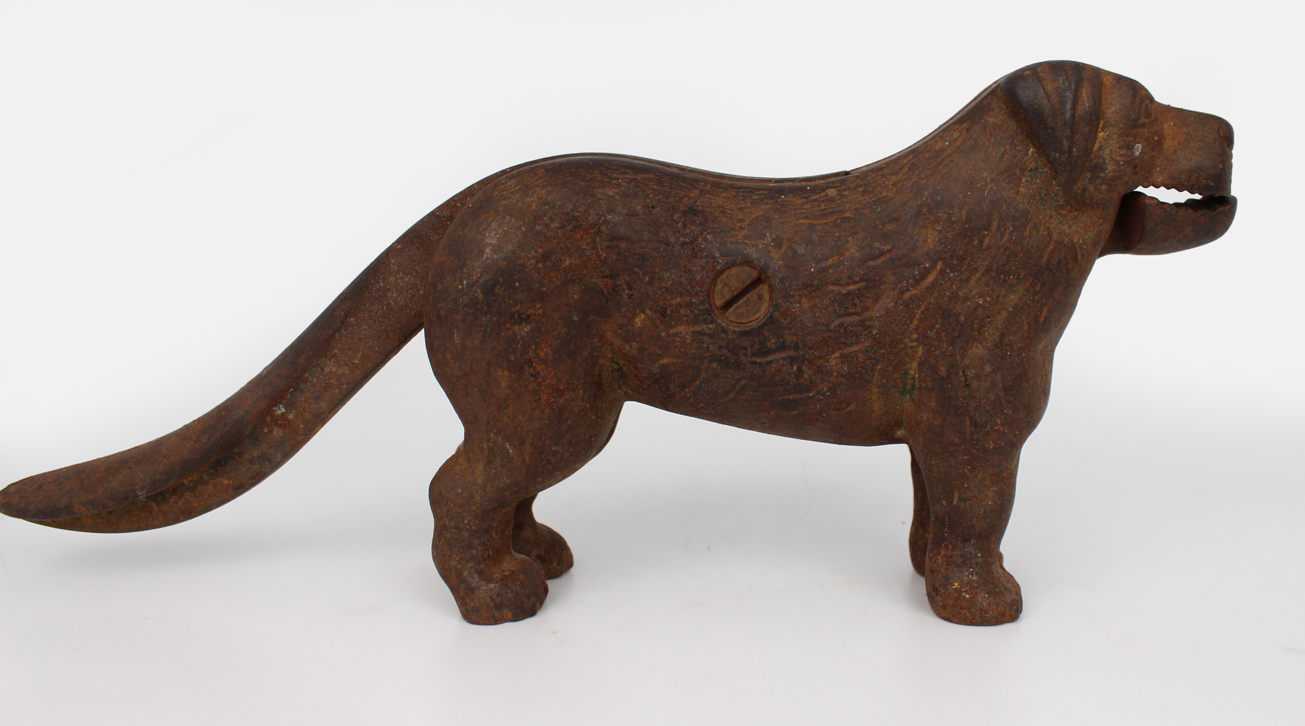 Antique Victorian Iron Dog Nutcracker - Image 3 of 4