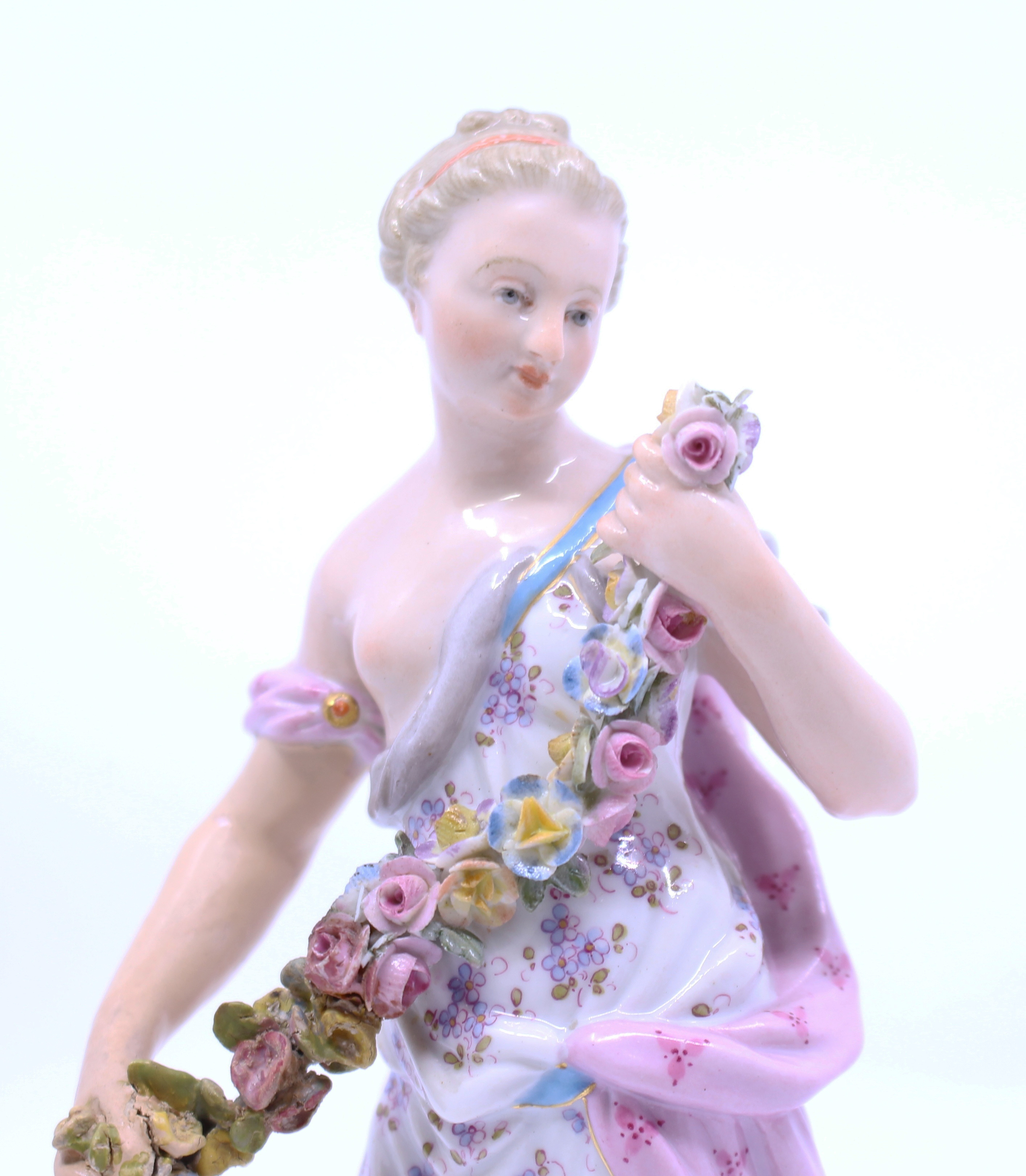 Set of 19th c. Meissen Four Seasons Figurines - Image 4 of 33