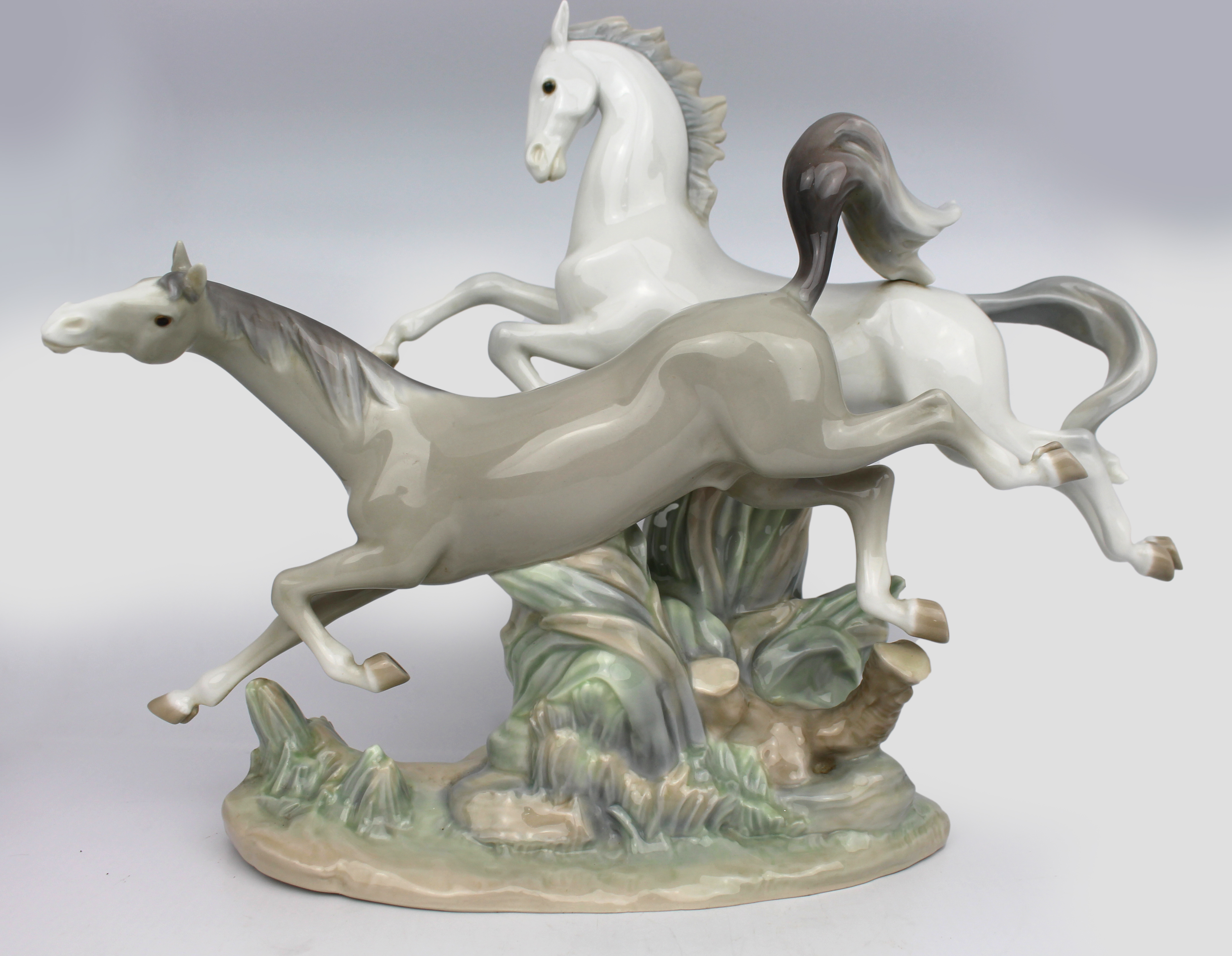 Lladro Horse Group Sculpture