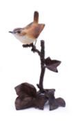 Albany Worcester County Birds Porcelain & Bronze Wren